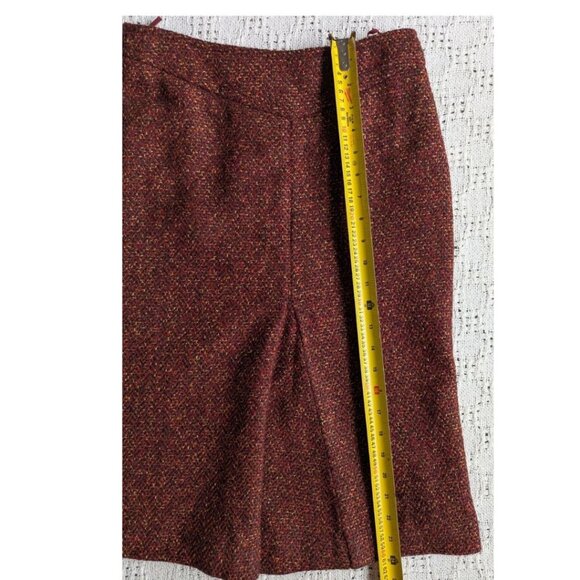 Max Mara Halt Renfrew Women's Wool Skirt Size 4 US Made in Italy - Picture 6 of 6